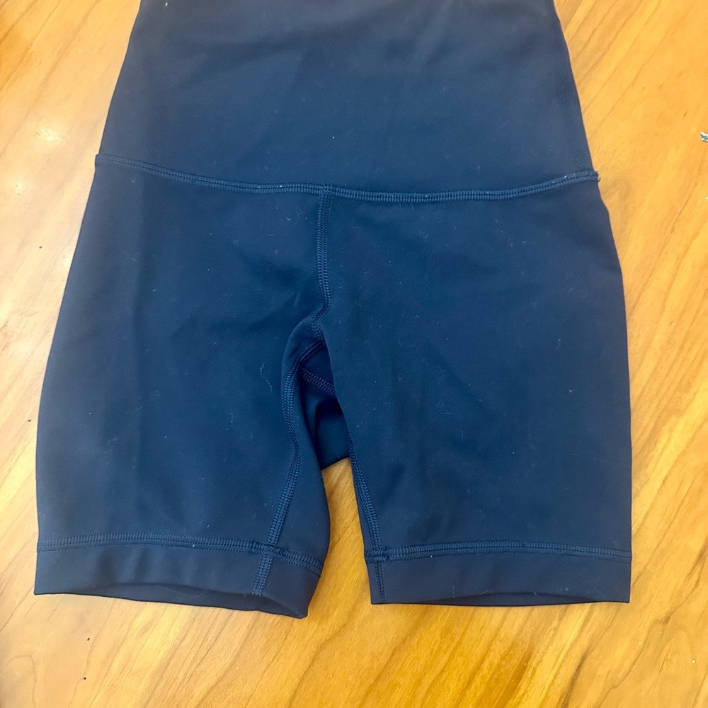 lululemon athletica Dark Blue Bike Shorts